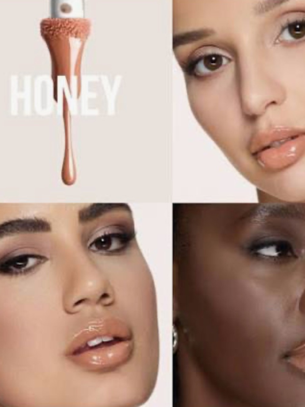 ❄️⚡️Huda Honey Faux filler Lip Gloss - Picture 6 of 9